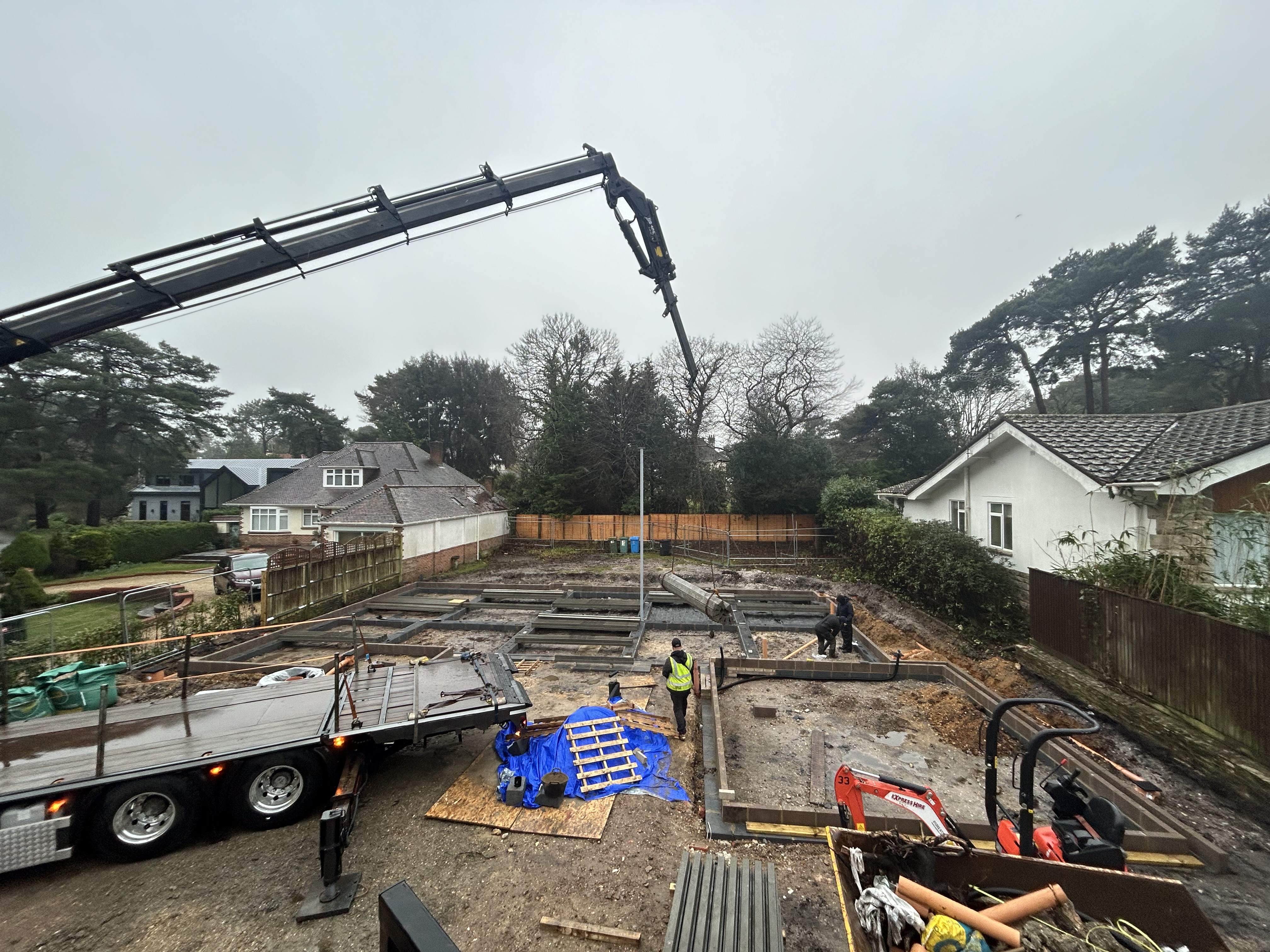 New Build Canford Cliffs JV Marston Builders